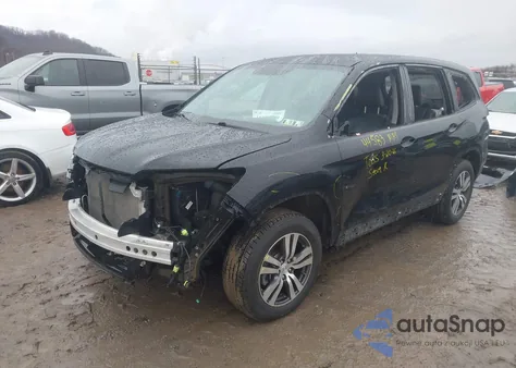 2017 Honda Pilot Ex-L из США, поврежденный, VIN 5FNYF6H56HB011330